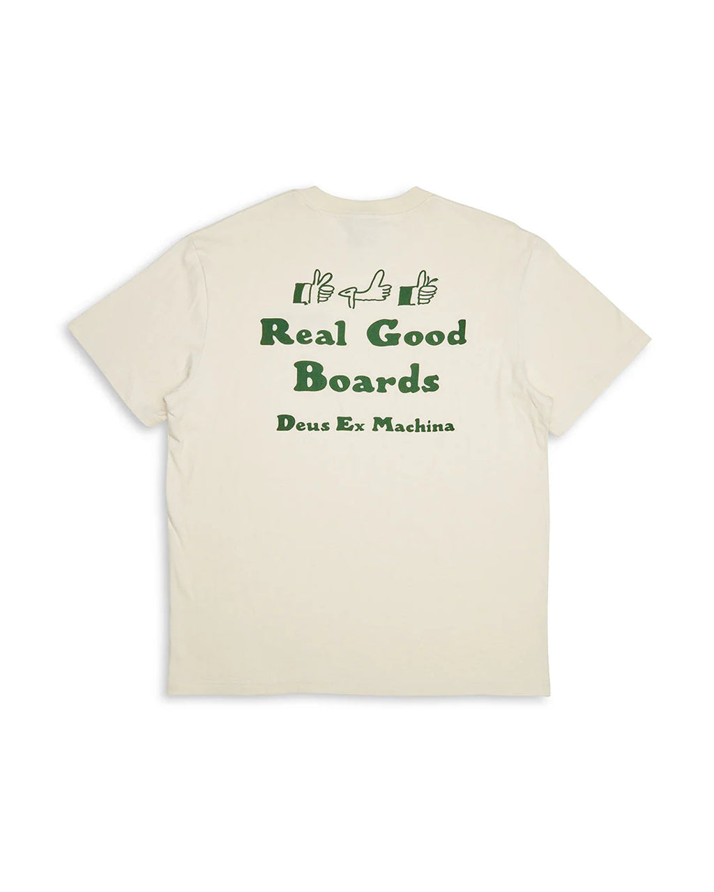 Real Good Tee Dirty White