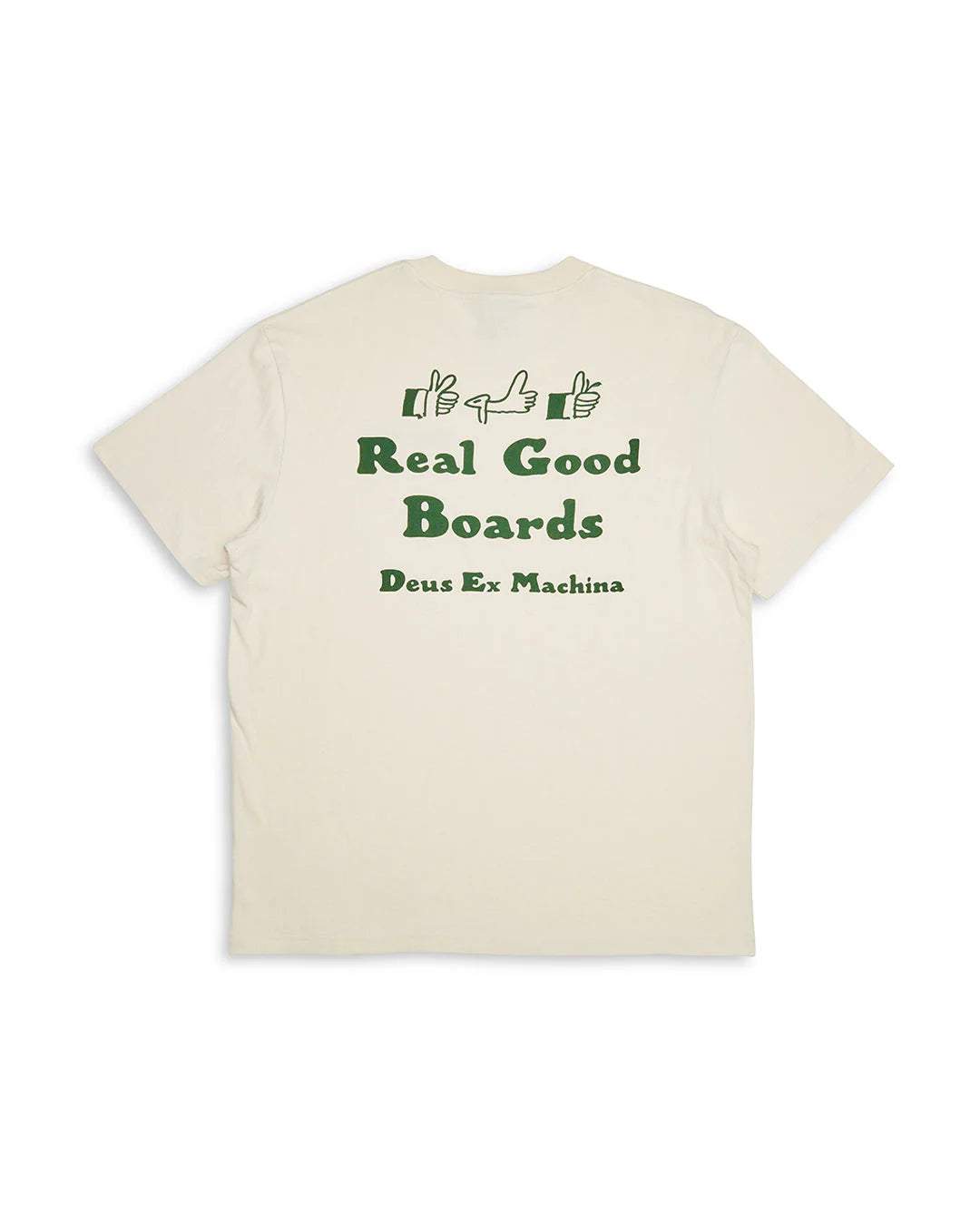 Real Good Tee Dirty White