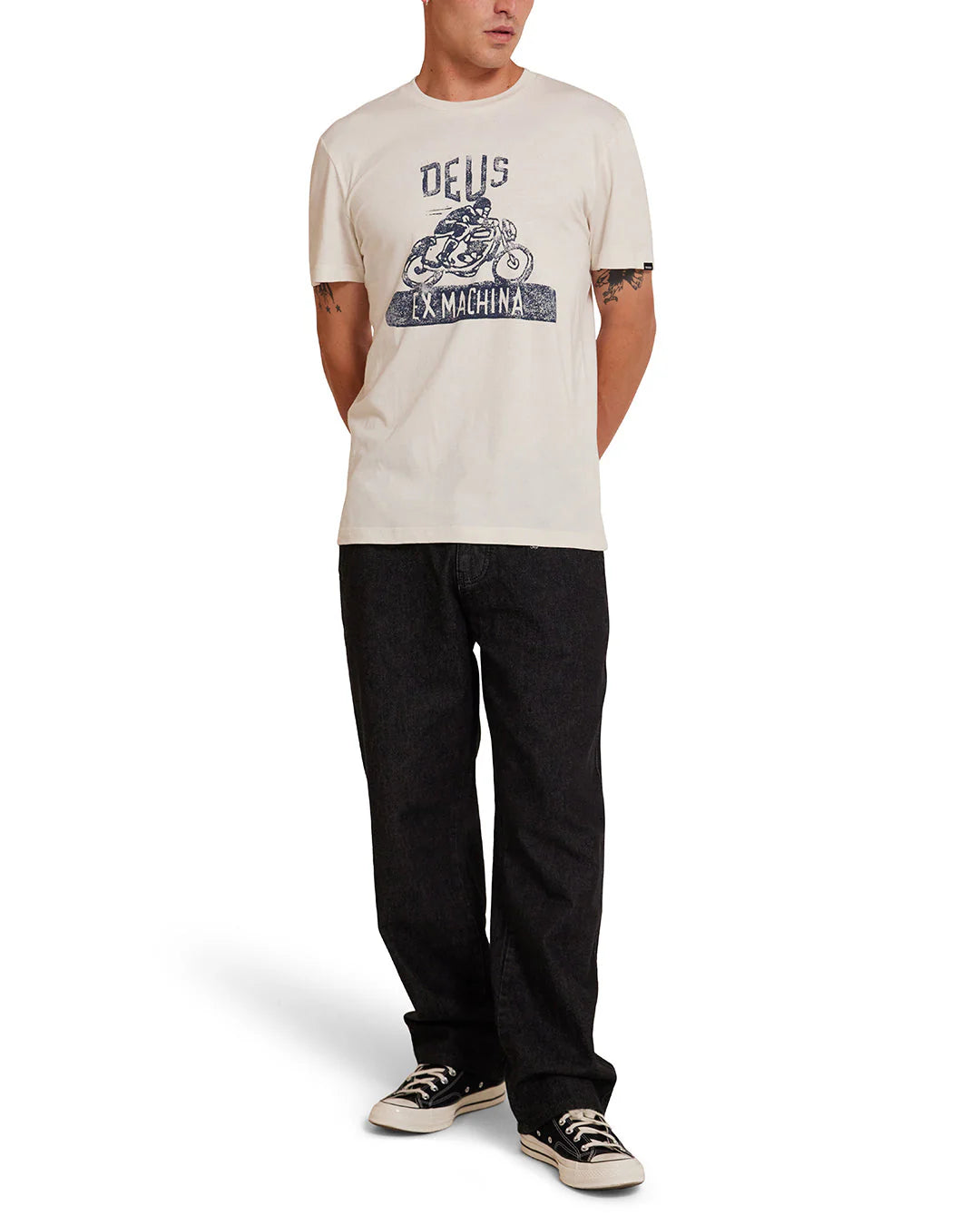 Old Turps Tee Vintage White