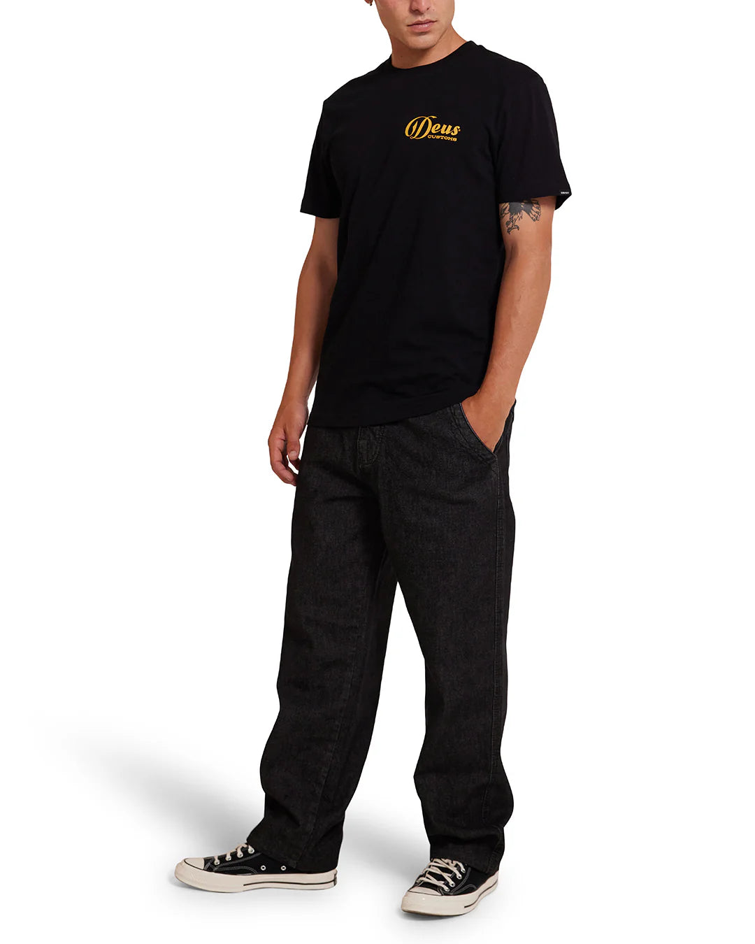 Time Taker Tee Black