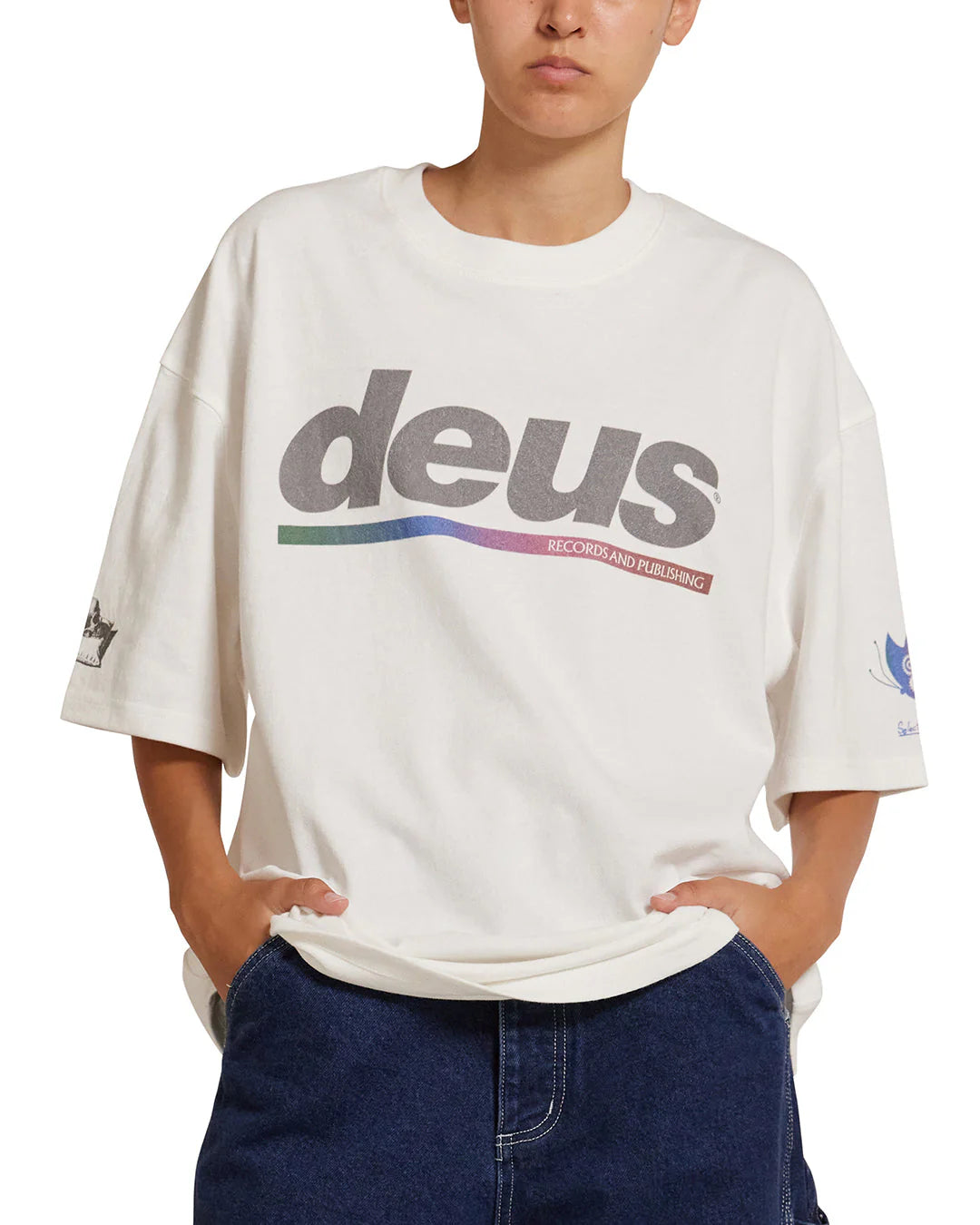 Dig U Tee Vintage White