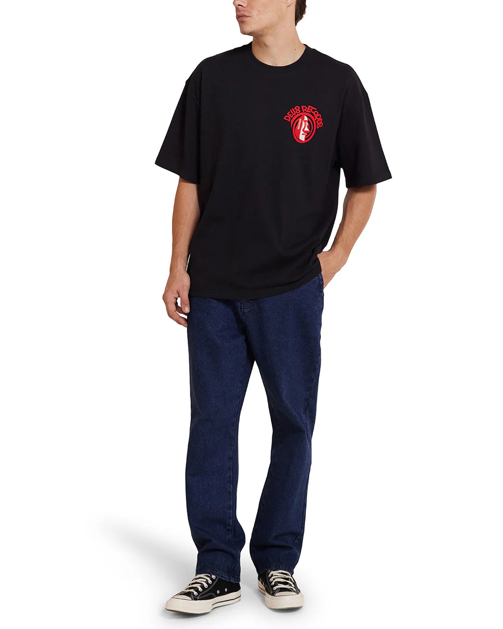 Outerworld Tee Black