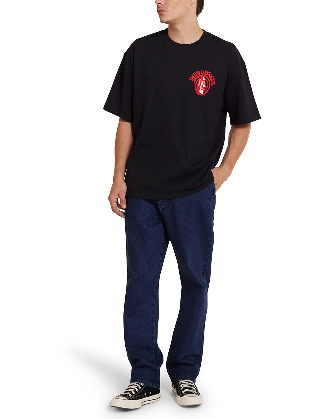 Outerworld Tee Black