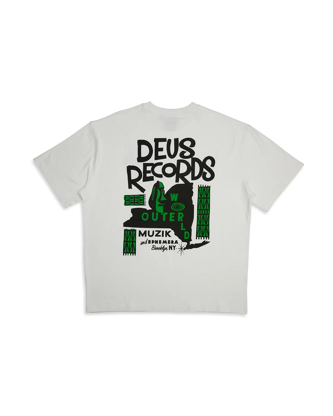 Outerworld Tee Vintage White