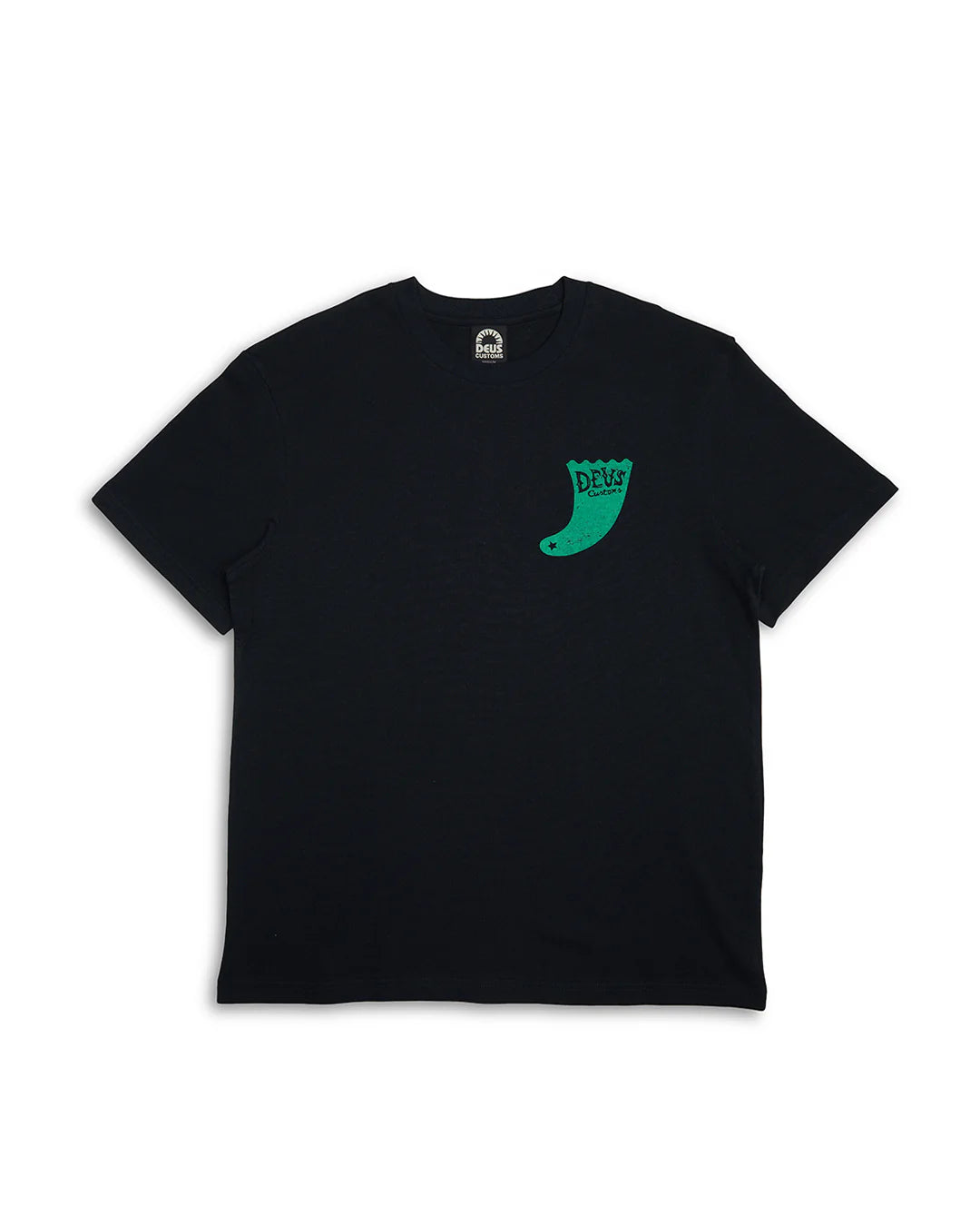 Single Fin Tee Black