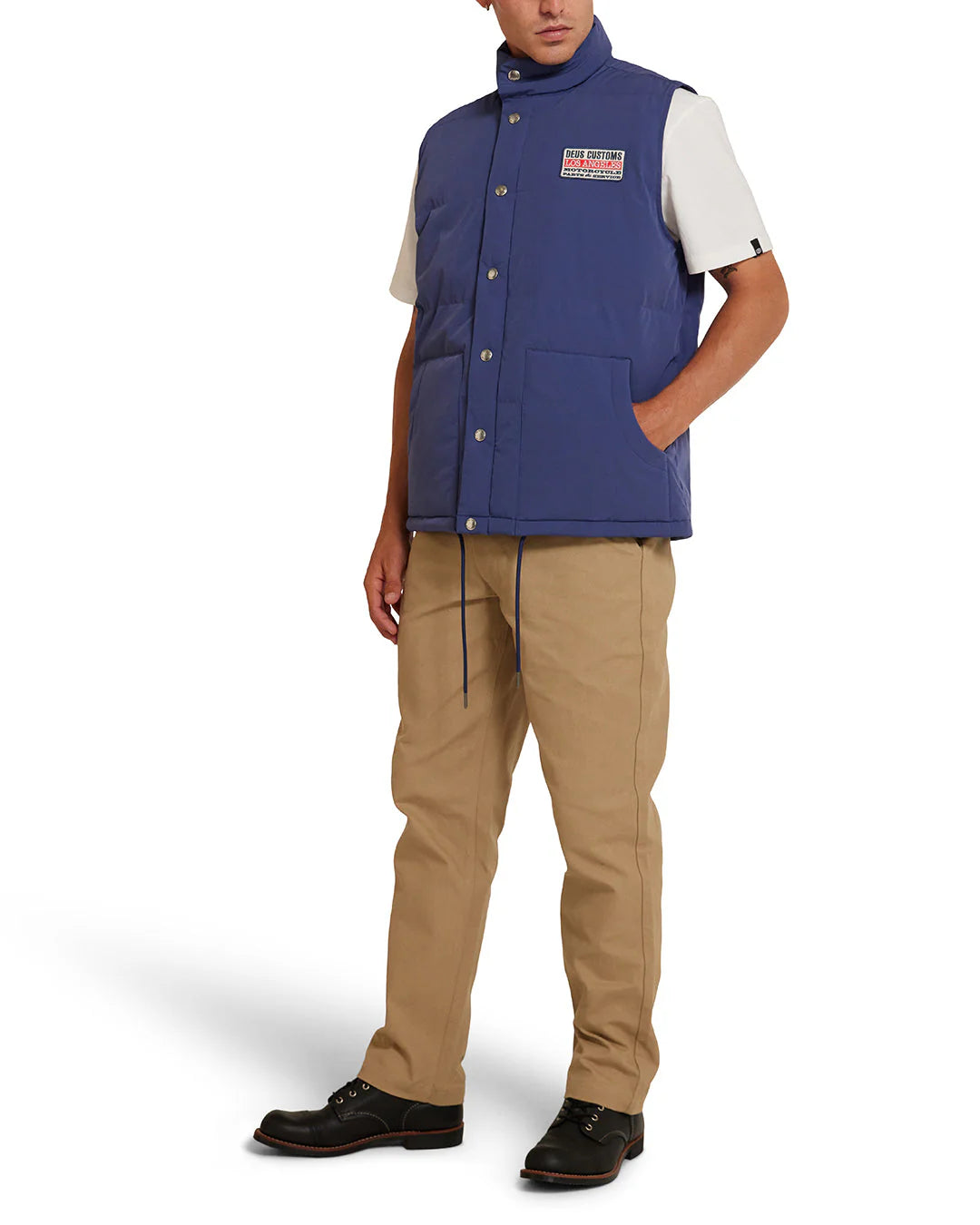 Buzz Winter Vest Mechanic Blue