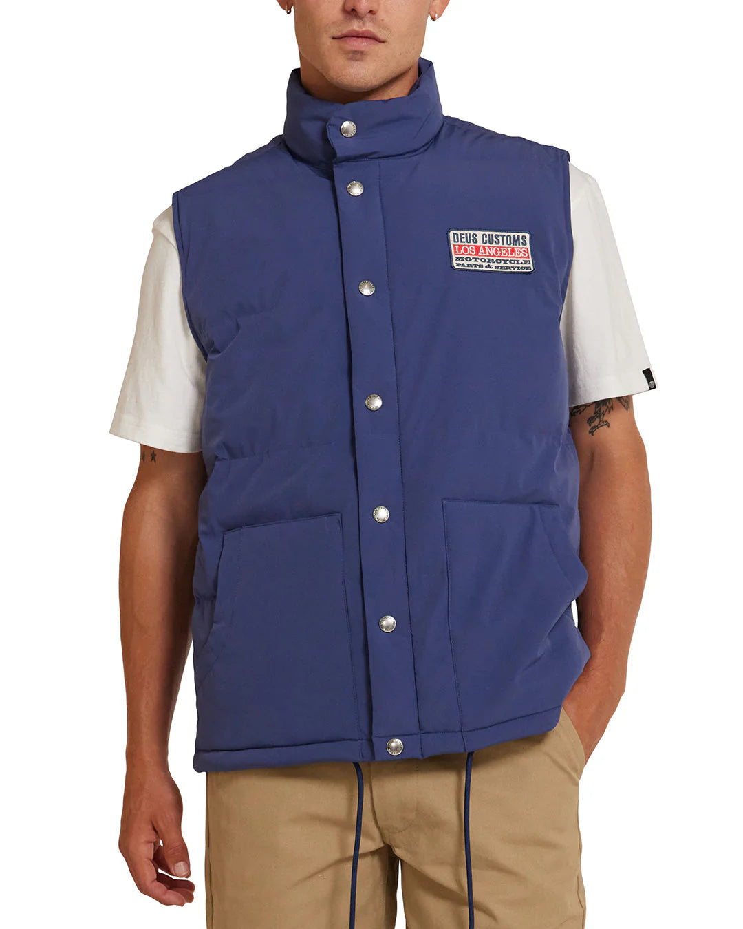 Buzz Winter Vest Mechanic Blue