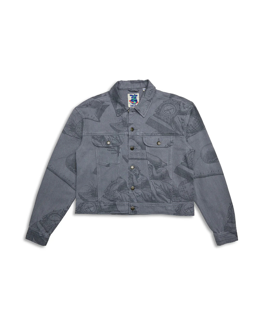 Dream Machine Jacket Overdyed Anthracite