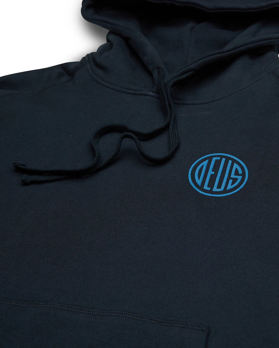 Pill Logo Hoodie Black