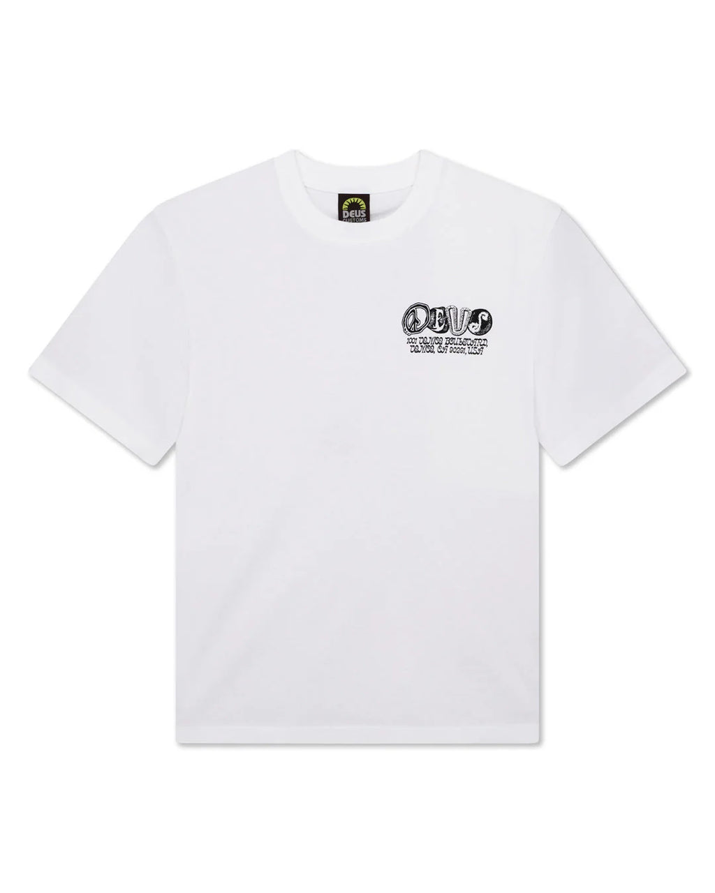 Labyrinth Tee Vintage White