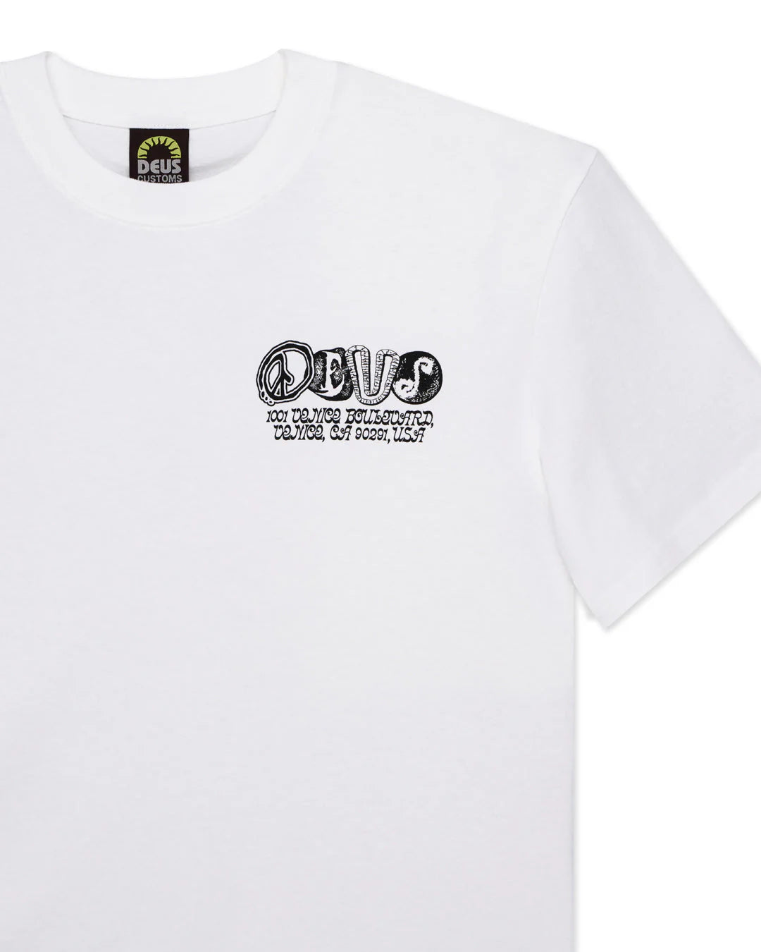 Labyrinth Tee Vintage White