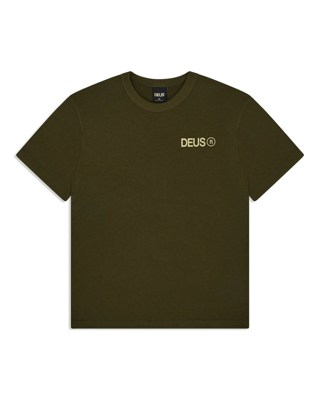 Beams Tee Dark Olive