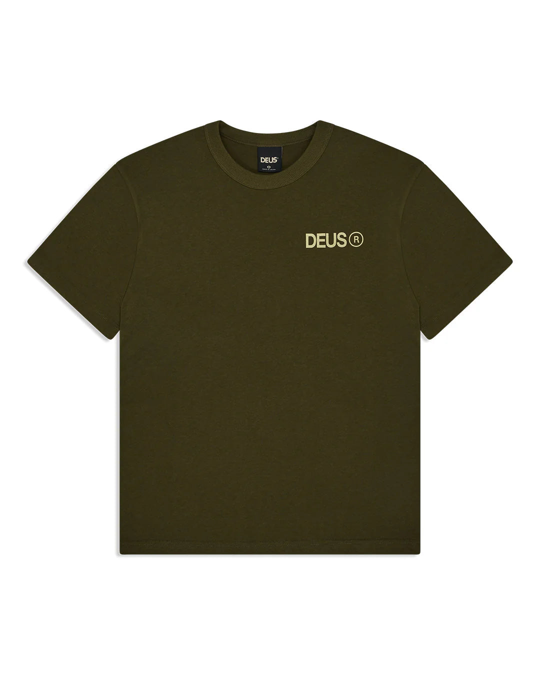 Beams Tee Dark Olive