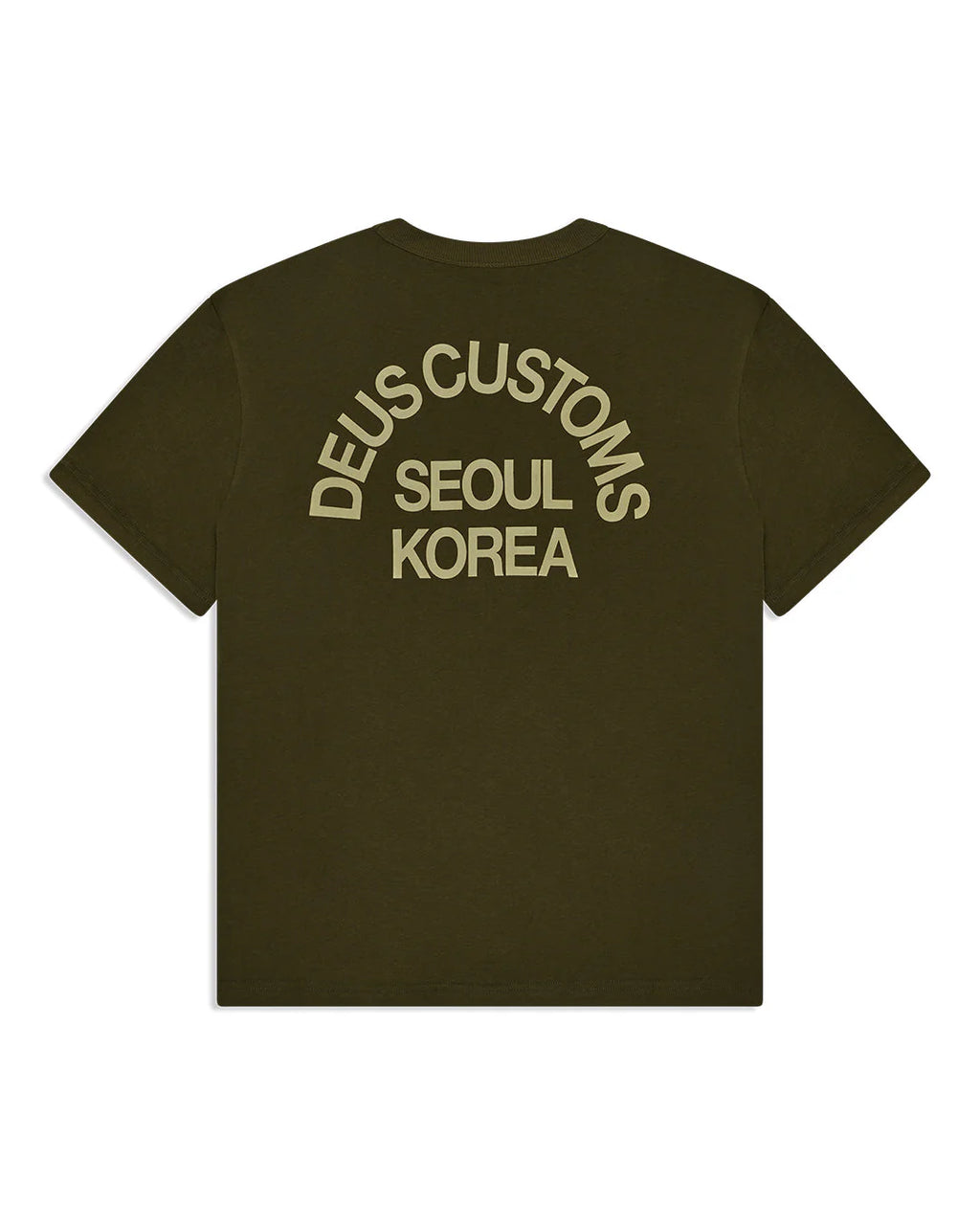 Beams Tee Dark Olive