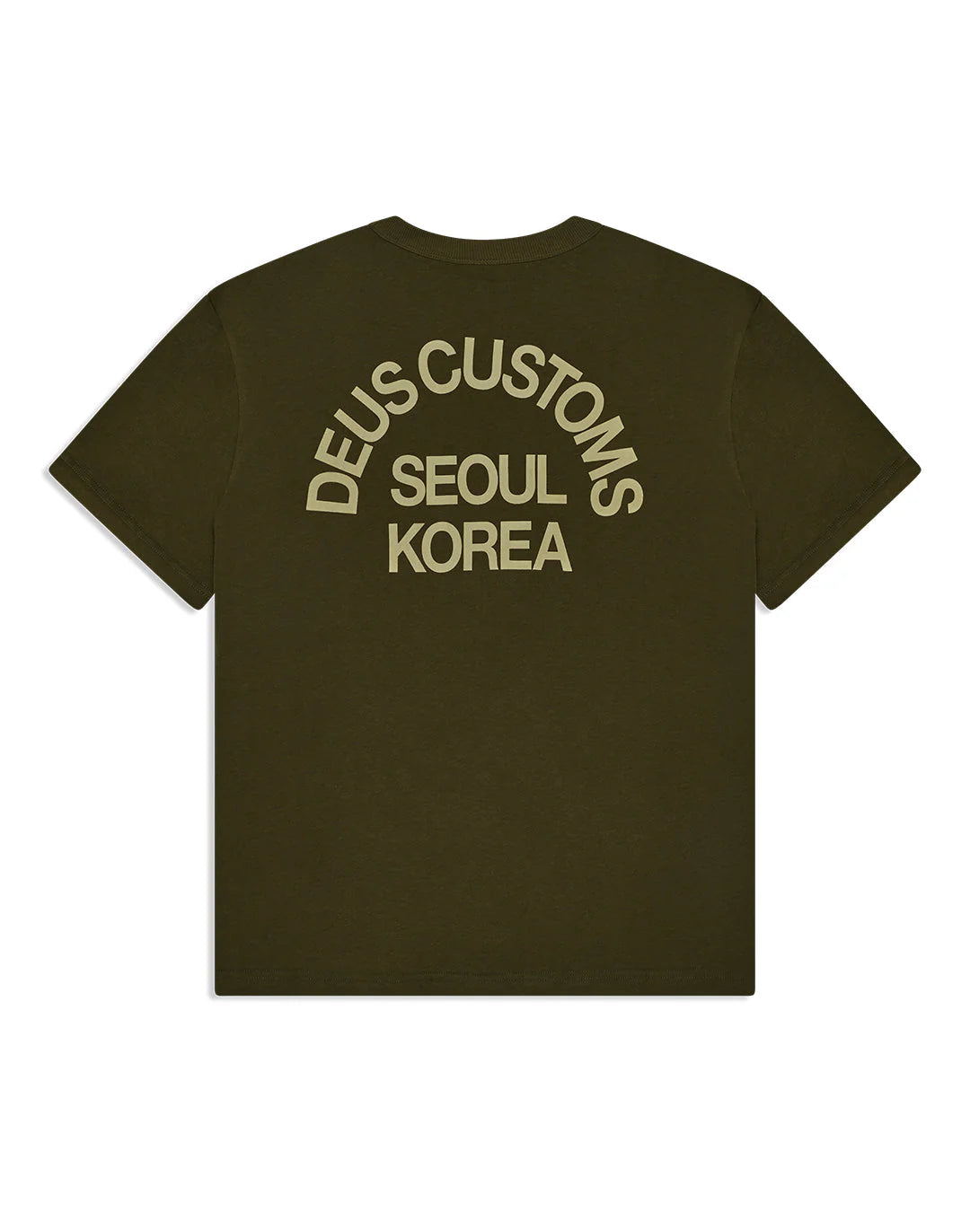 Beams Tee Dark Olive