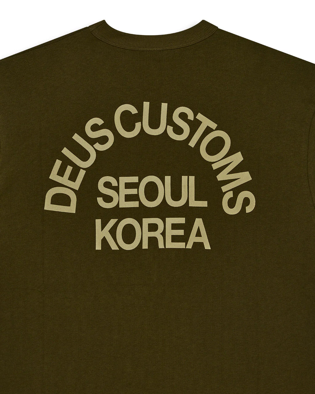 Beams Tee Dark Olive