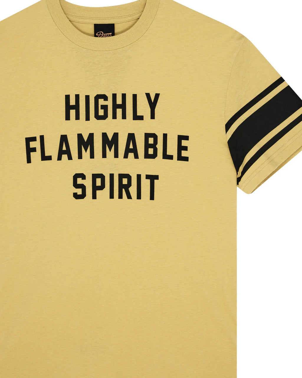 Flammable Tee Mimosa Gold