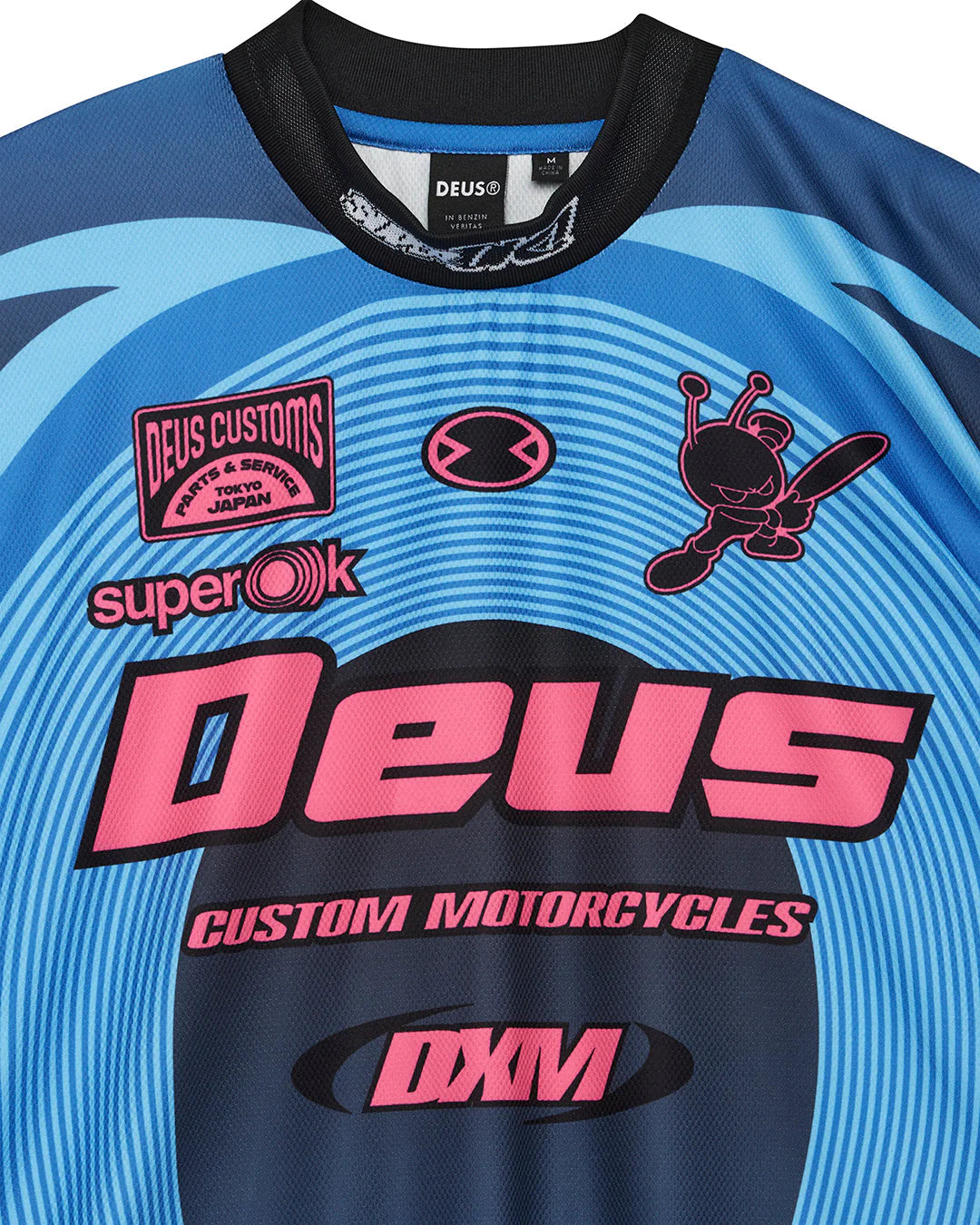 Pledge Moto Jersey Electric Blue