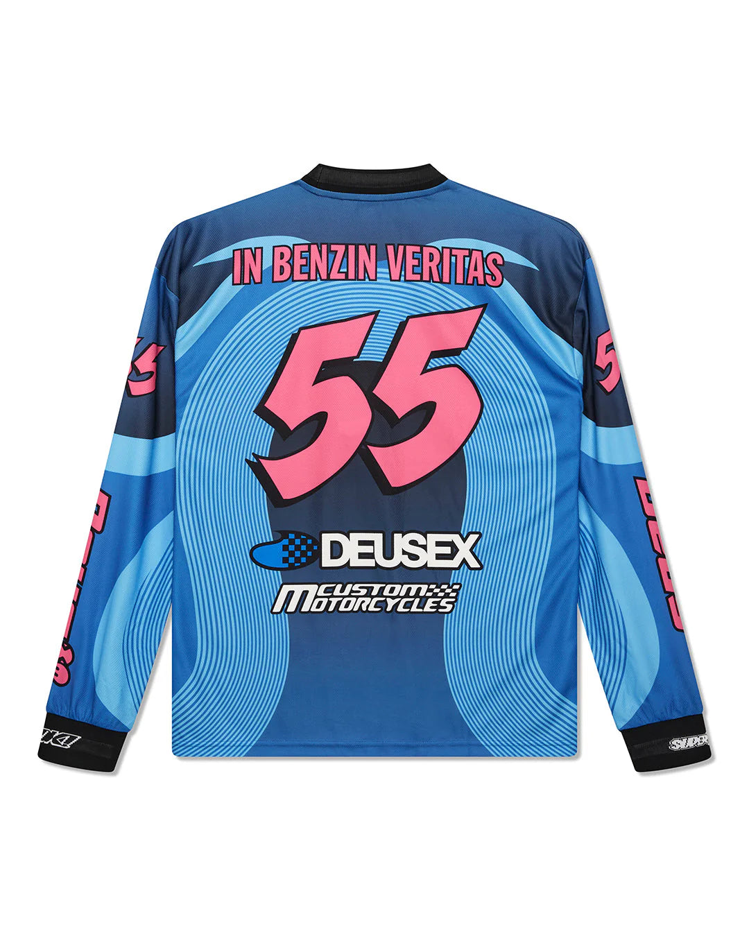 Pledge Moto Jersey Electric Blue