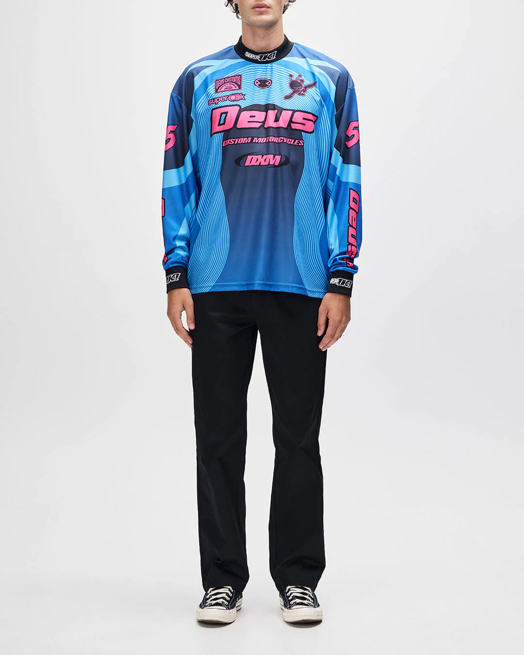 Pledge Moto Jersey Electric Blue