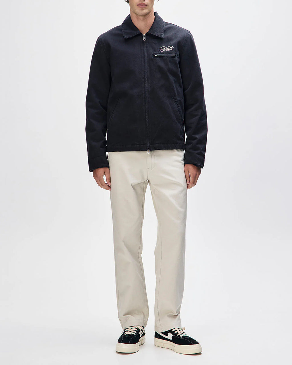 Workwear Overdye Jacket Anthracite