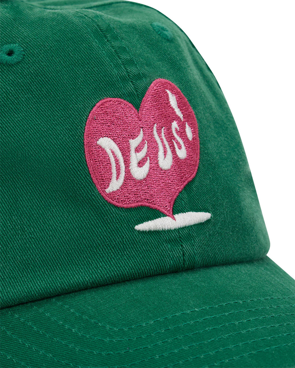 Deep Cut Dad Cap Verdant Green