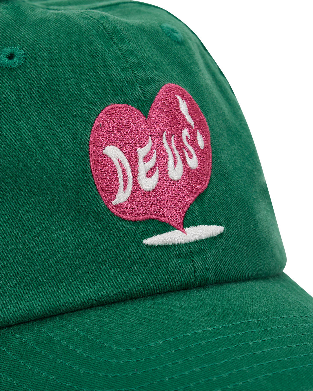 Deep Cut Dad Cap Verdant Green