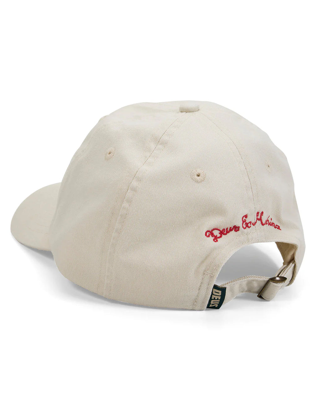Deep Cut Dad Cap Verdant White