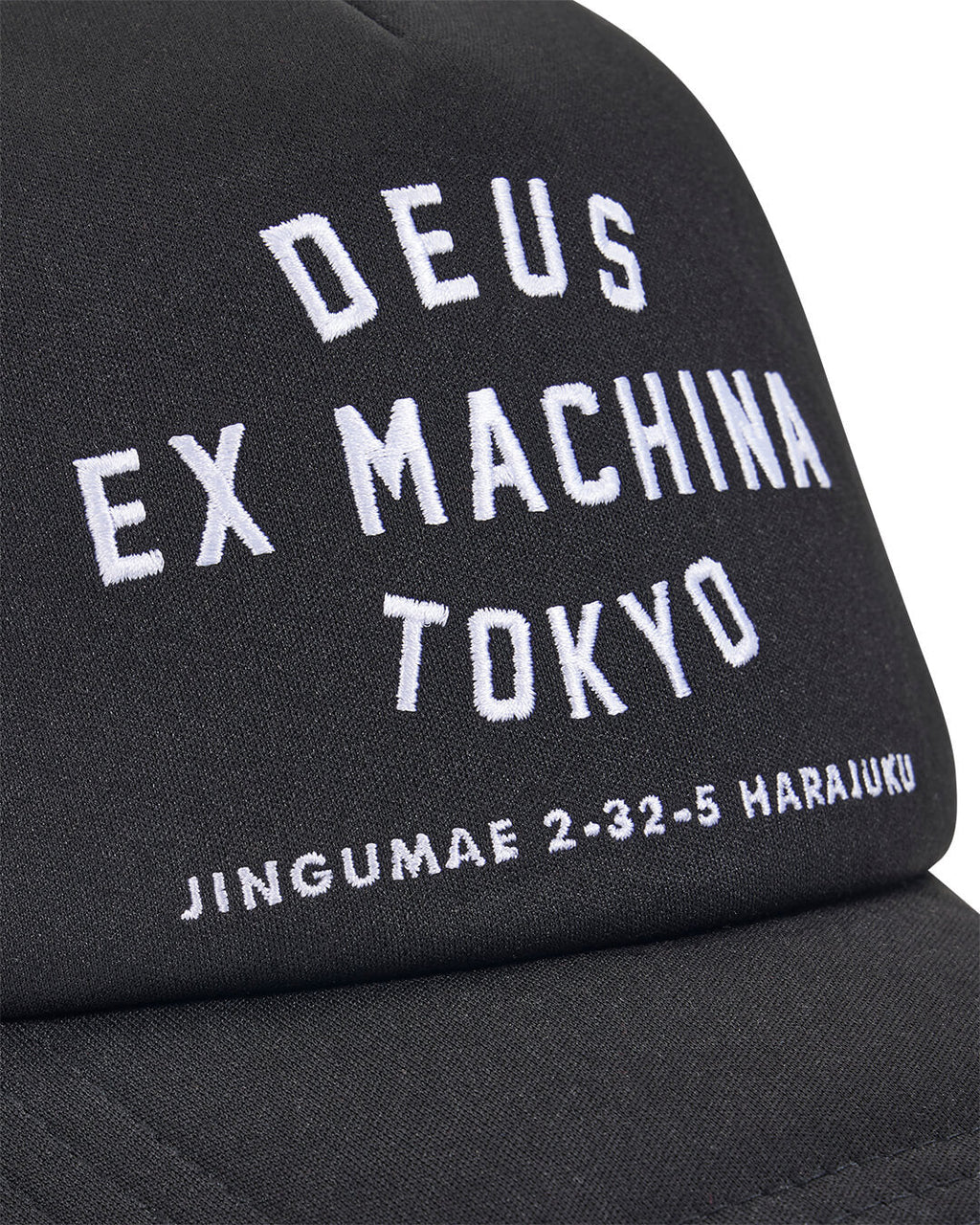 Harajuku Address Trucker Black
