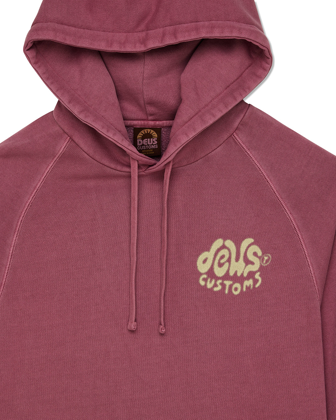 Debris Hoodie Dry Rose