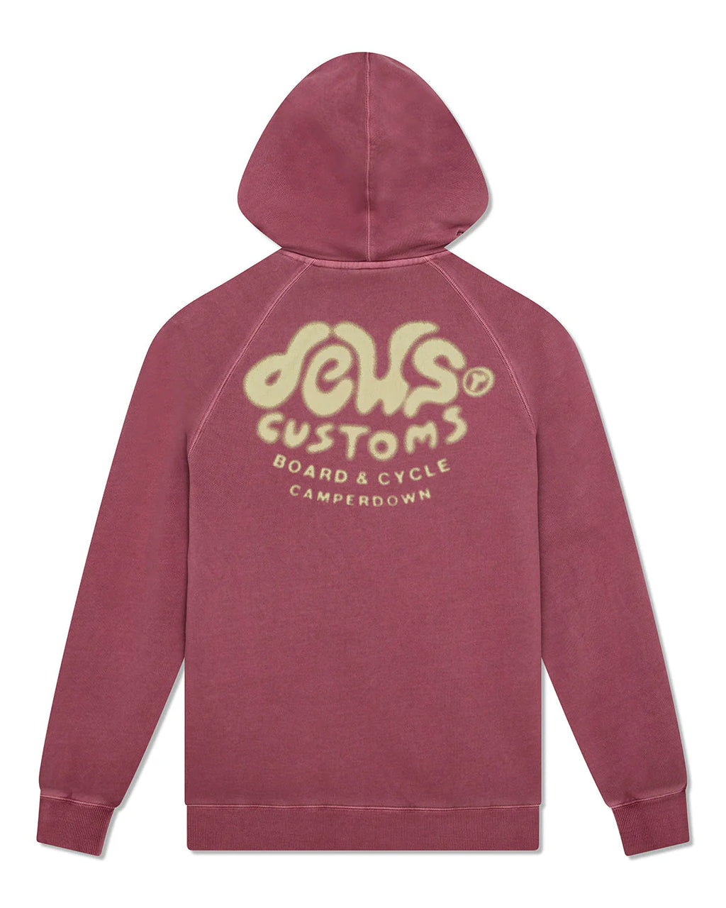 Debris Hoodie Dry Rose