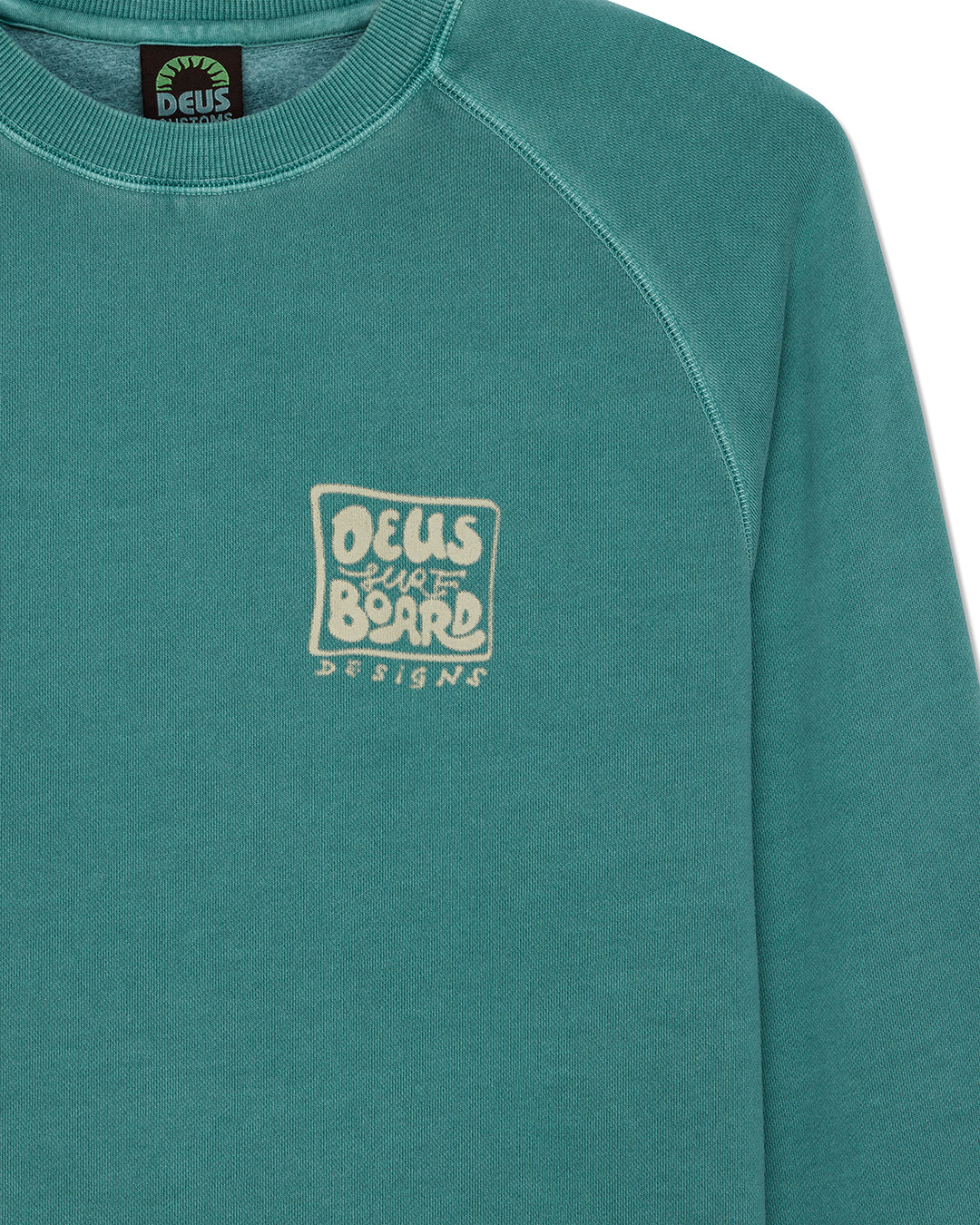 Penzance Reverse Crew Hunter Green