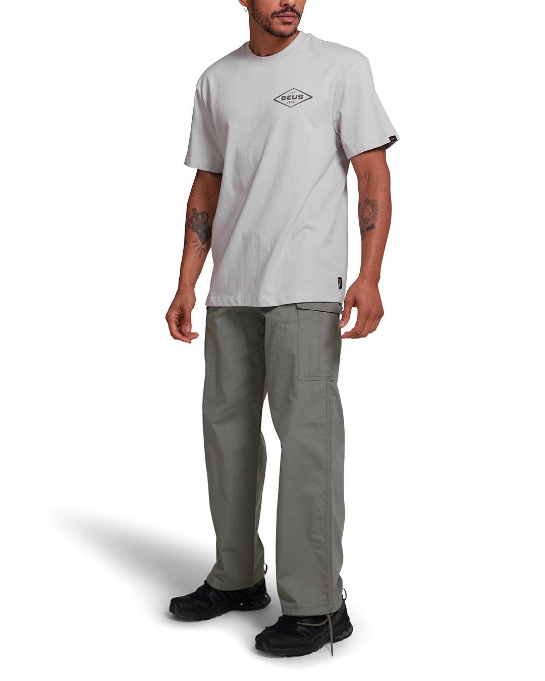 Old Customs Tee Dirty White