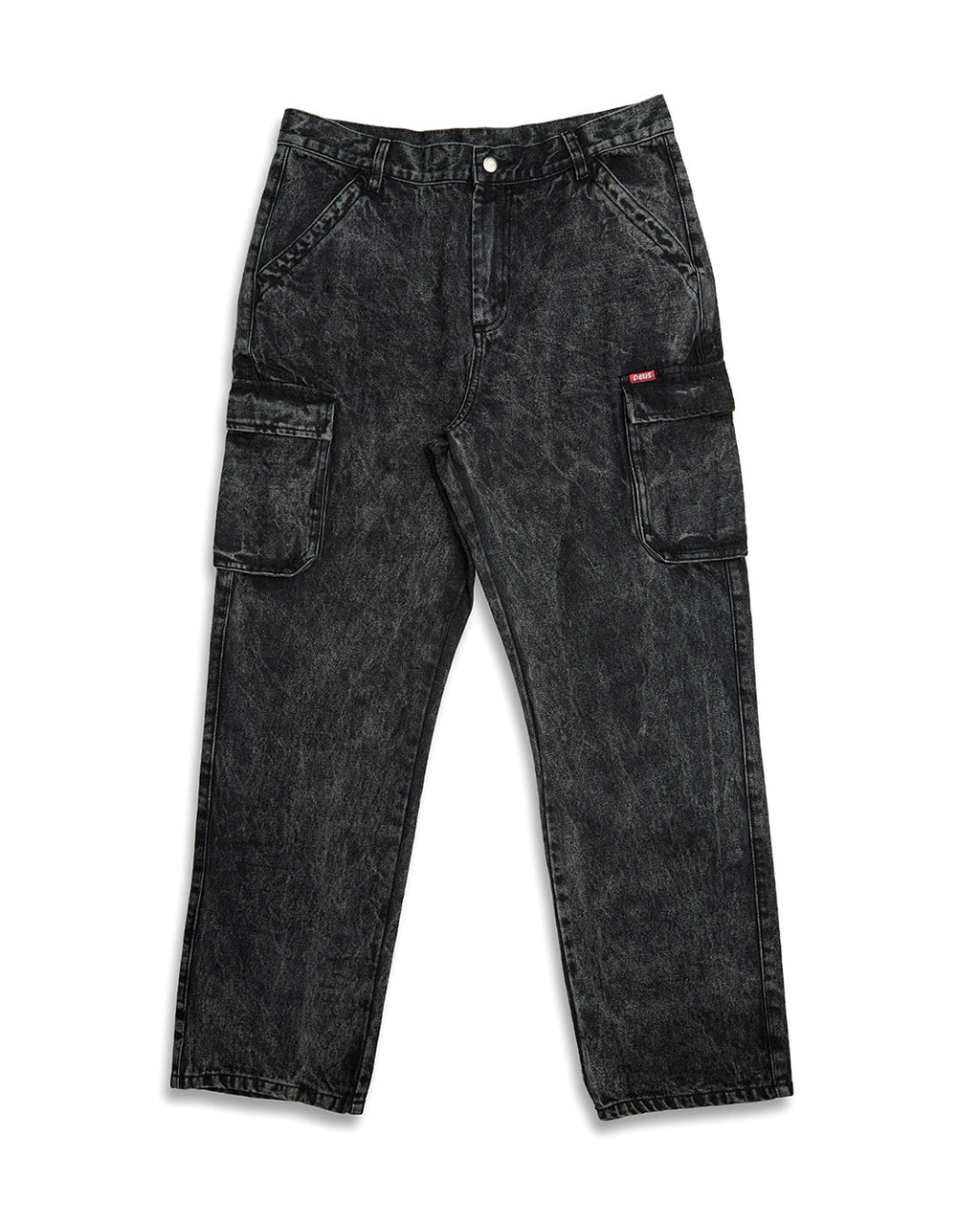 Burly Cargo Pant Mid Black