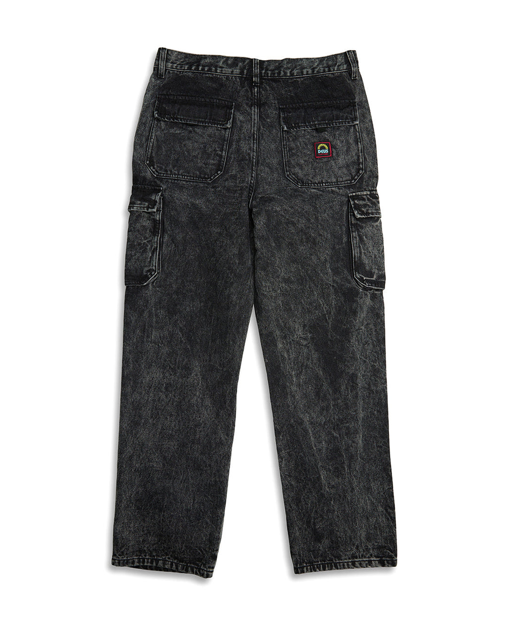 Burly Cargo Pant Mid Black
