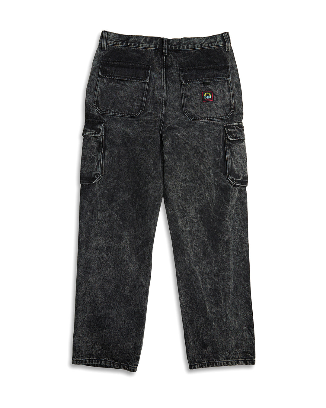 Burly Cargo Pant Mid Black