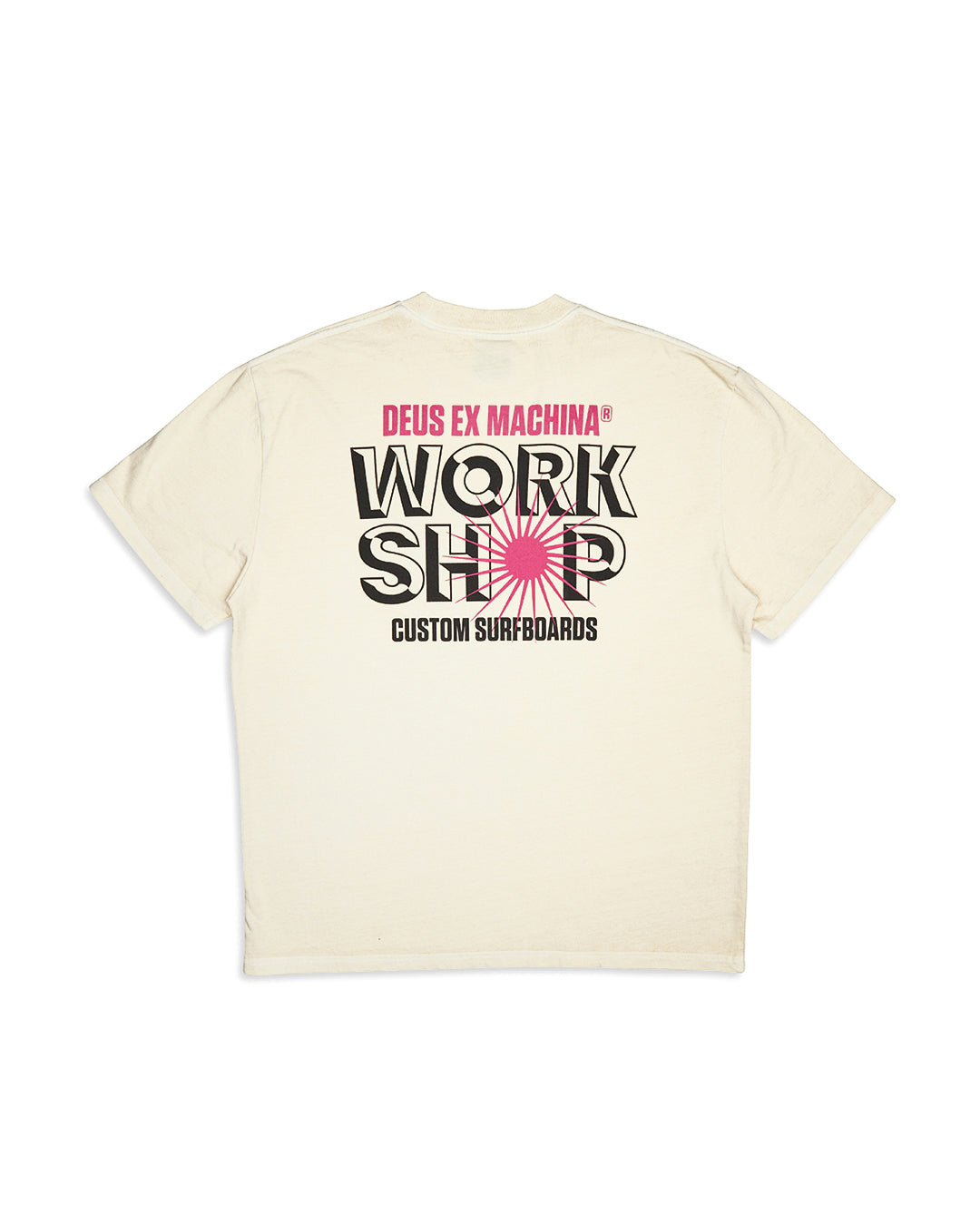 Surf Shop Tee Dirty White