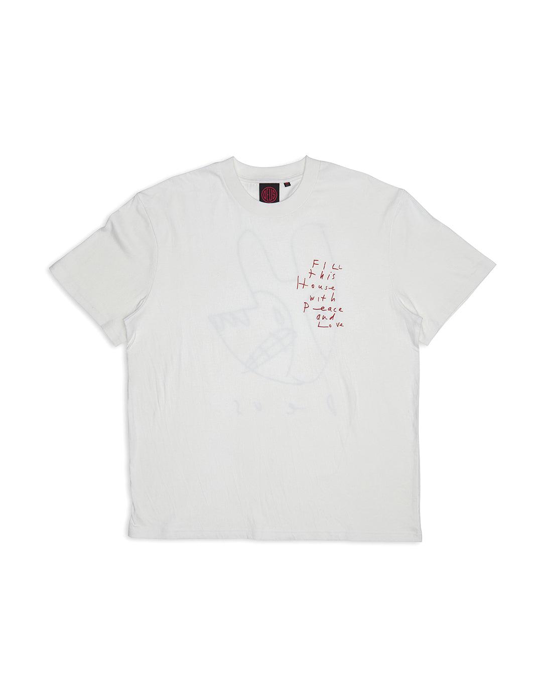 Old House Tee Vintage White