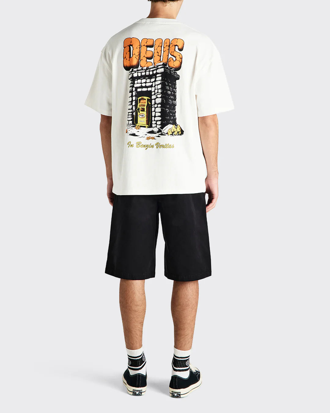 Primitive Fuel Tee Vintage White