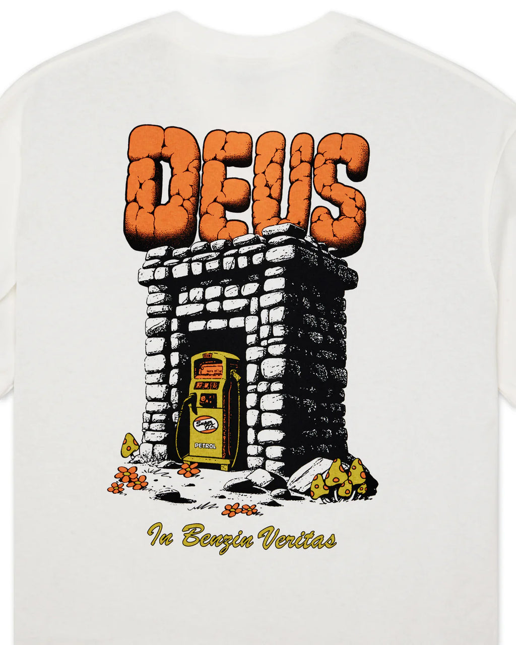 Primitive Fuel Tee Vintage White