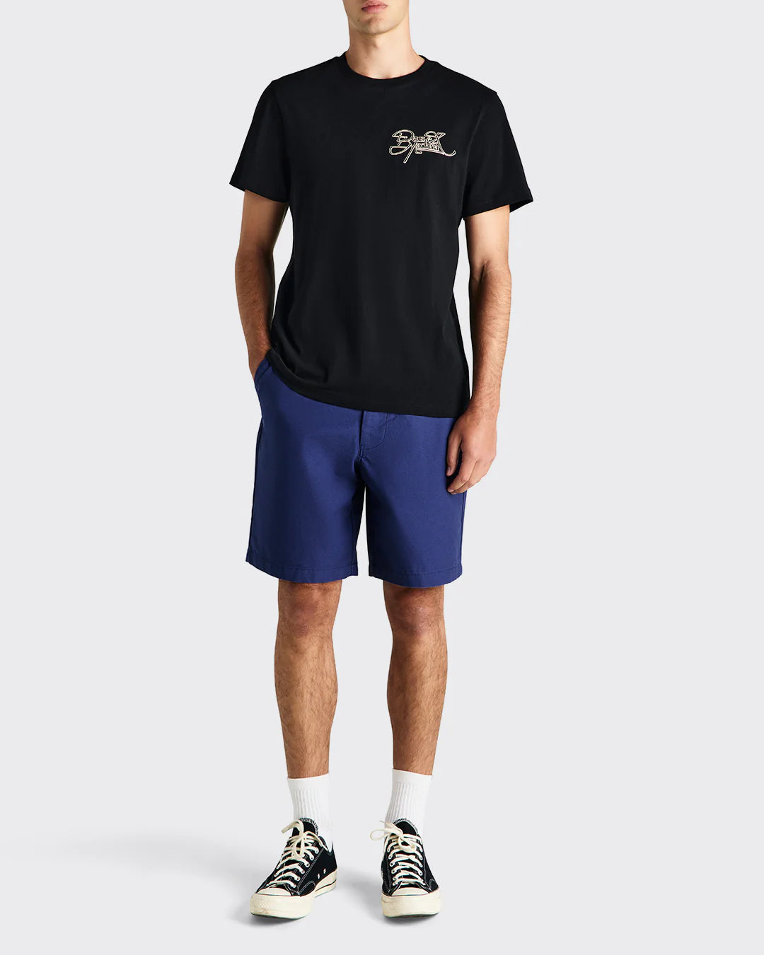 Hank Reverse Twill Short Mechanic Blue