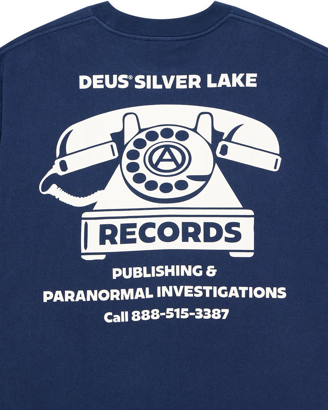 Dialtone Tee Dark Denim