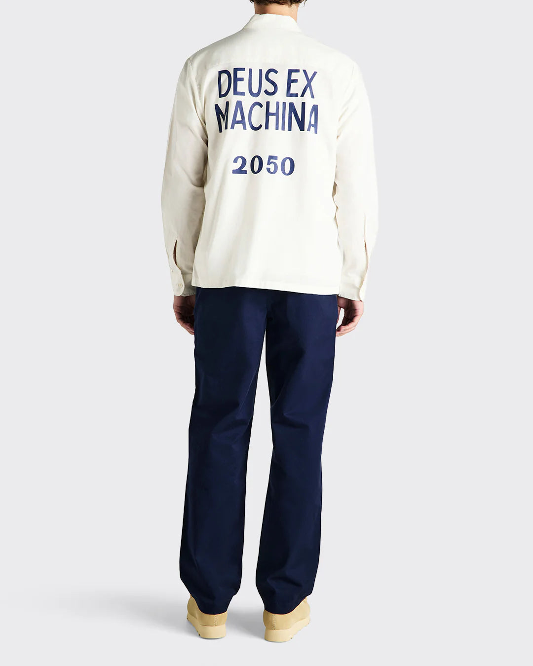 Forecourt Ls Shirt Vintage White