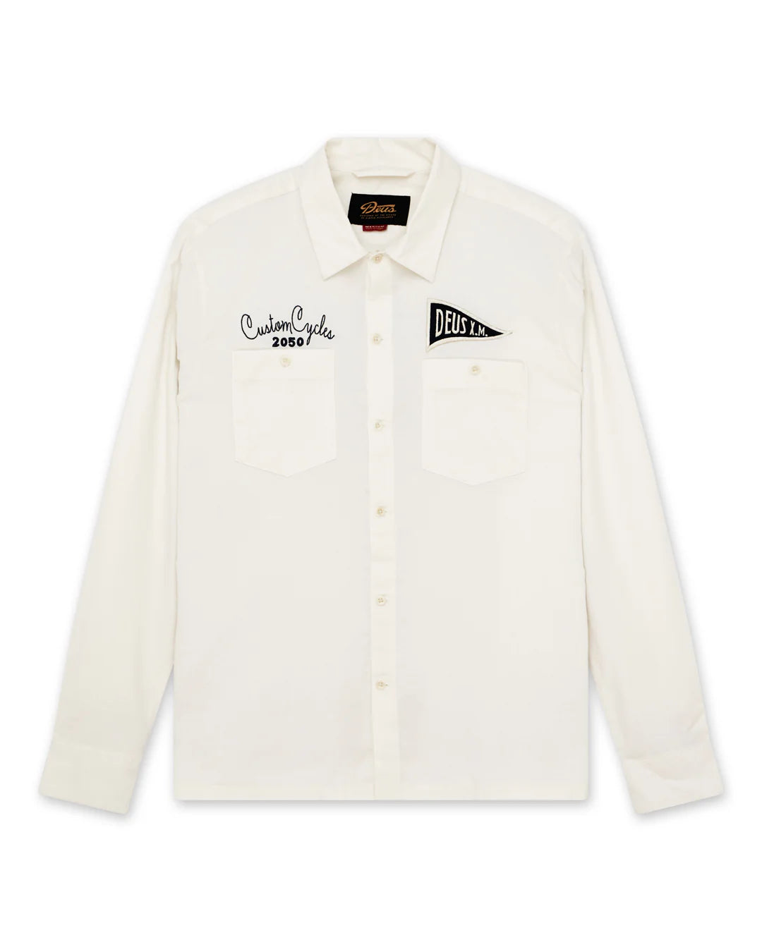 Forecourt Ls Shirt Vintage White
