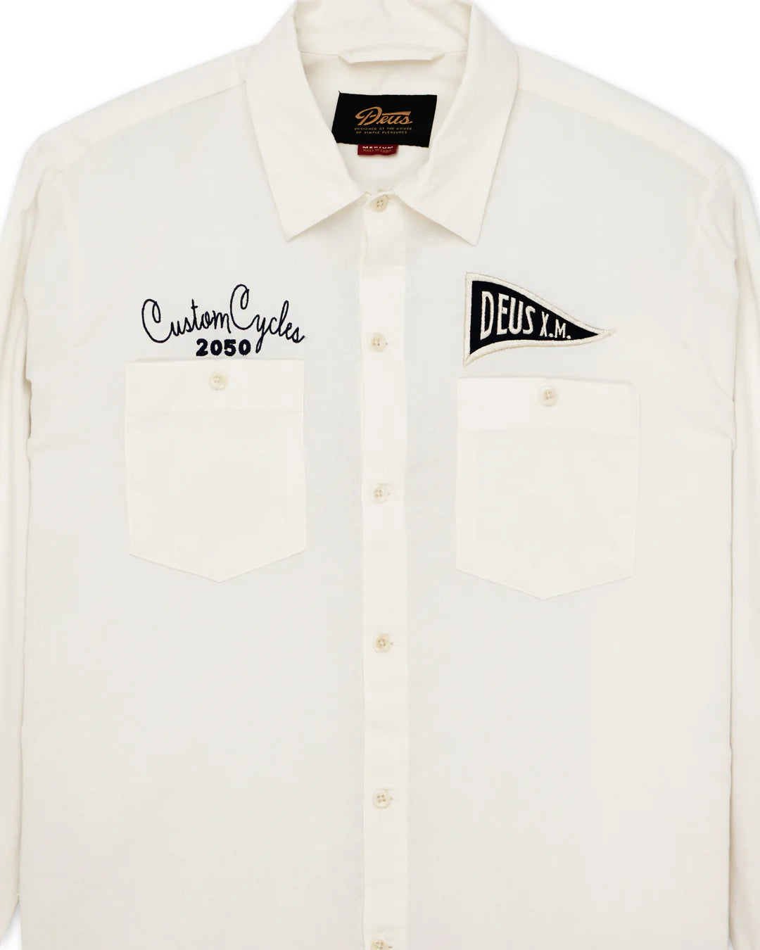 Forecourt Ls Shirt Vintage White