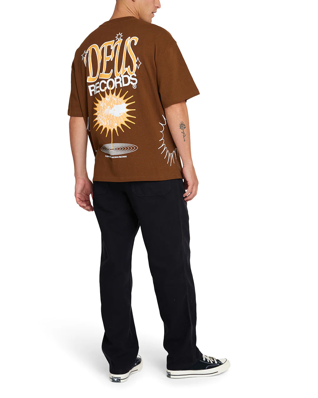 Shimmer Tee Toffee Brown