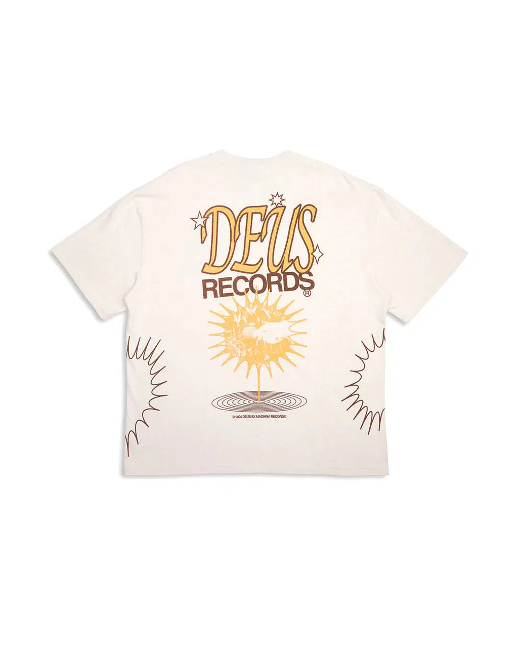 Shimmer Tee Dirty White