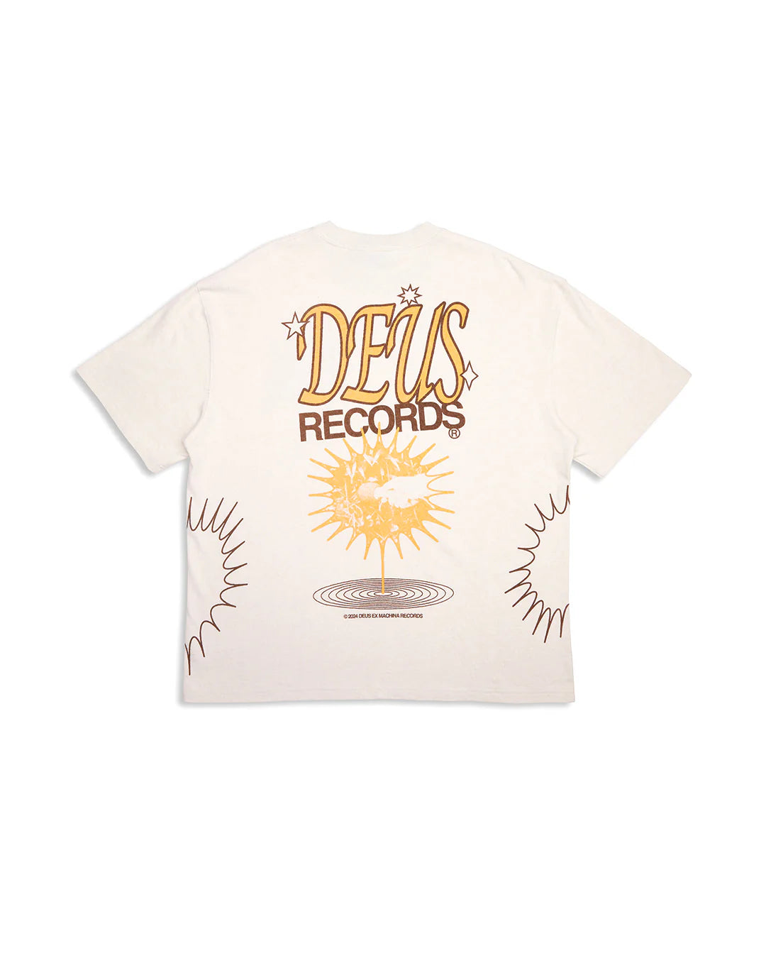 Shimmer Tee Dirty White