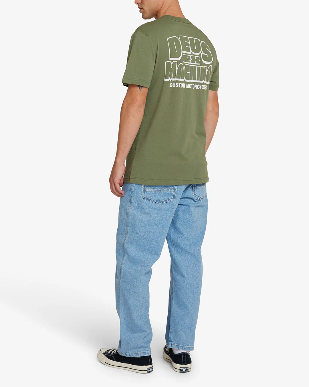 Broadcast Tee Lichen Green