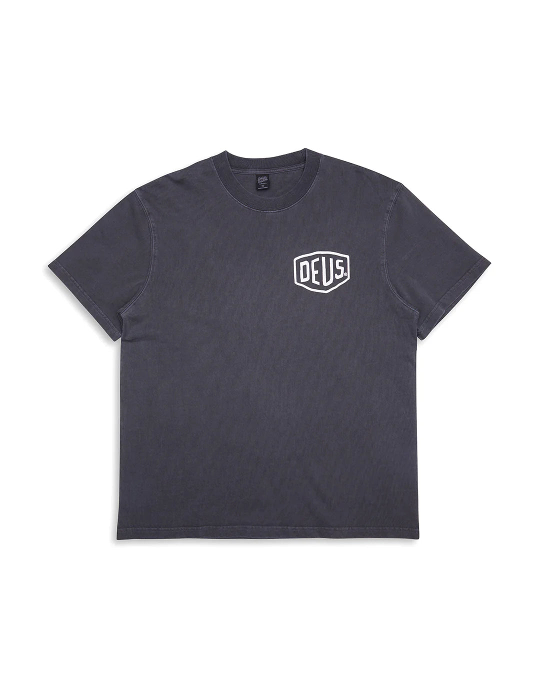 Garment Dyed Shield Tee Anthracite